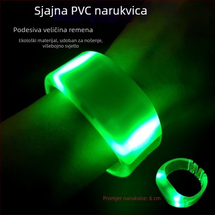 LED daljinski upravljana svijetleća narukvica za koncerte