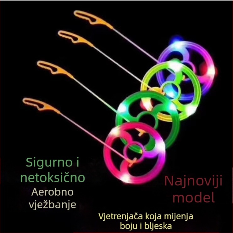 Okretni željezni prsten – dječja senzorna igra za unutarnje i vanjske aktivnosti