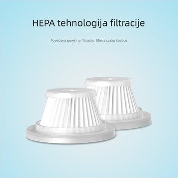 Usisavač za automobil s HEPA filtrom, snažan bežični prijenosni usisavač, platnenu vrećicu za filtr