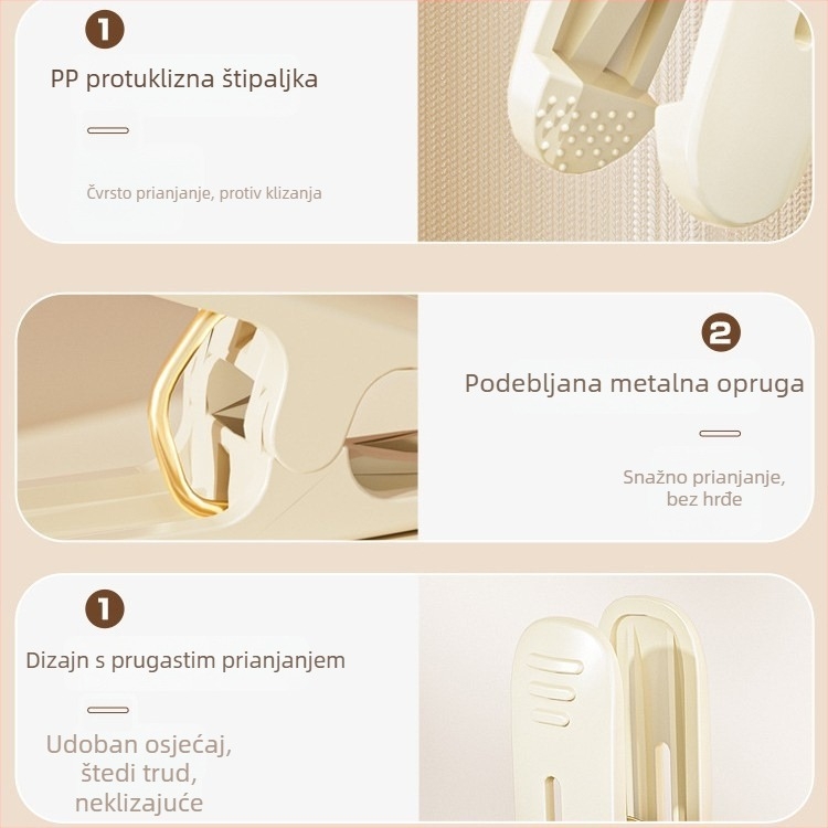 Plastični klipovi za sušenje odjeće, otporni na vjetar, čvrsto pričvršćivanje, mali klipovi za čarape, ručnike i posteljinu