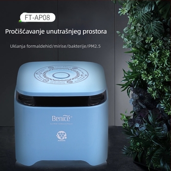 Benass AP08 Mini pročistač zraka za dom i automobil, PM2.5, negativni ioni, uklanjanje formaldehida