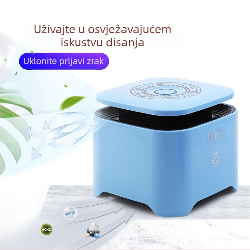 Benass AP08 Mini pročistač zraka za dom i automobil, PM2.5, negativni ioni, uklanjanje formaldehida