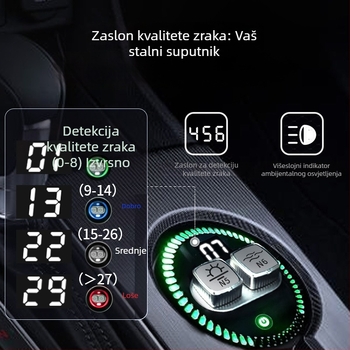 Kelaifu automobilska aromaterapija, skriveni dvostruki miris, elektronički difuzor, dugotrajni miris, uklanjanje mirisa, pročišćavanje zraka s negativnim ionima