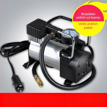 Metalna pumpa za zrak u automobilu, s jednim cilindrom, 12V