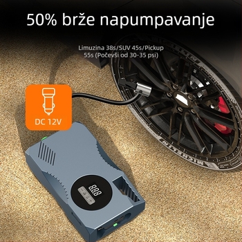 Električna pumpa za napuhivanje za SUP daske, šatore, kajake, daske za surfanje i napuhive čamce