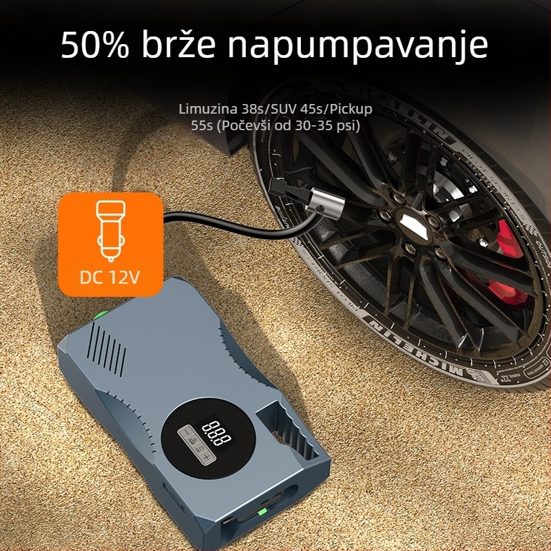Električna pumpa za napuhivanje za SUP daske, šatore, kajake, daske za surfanje i napuhive čamce