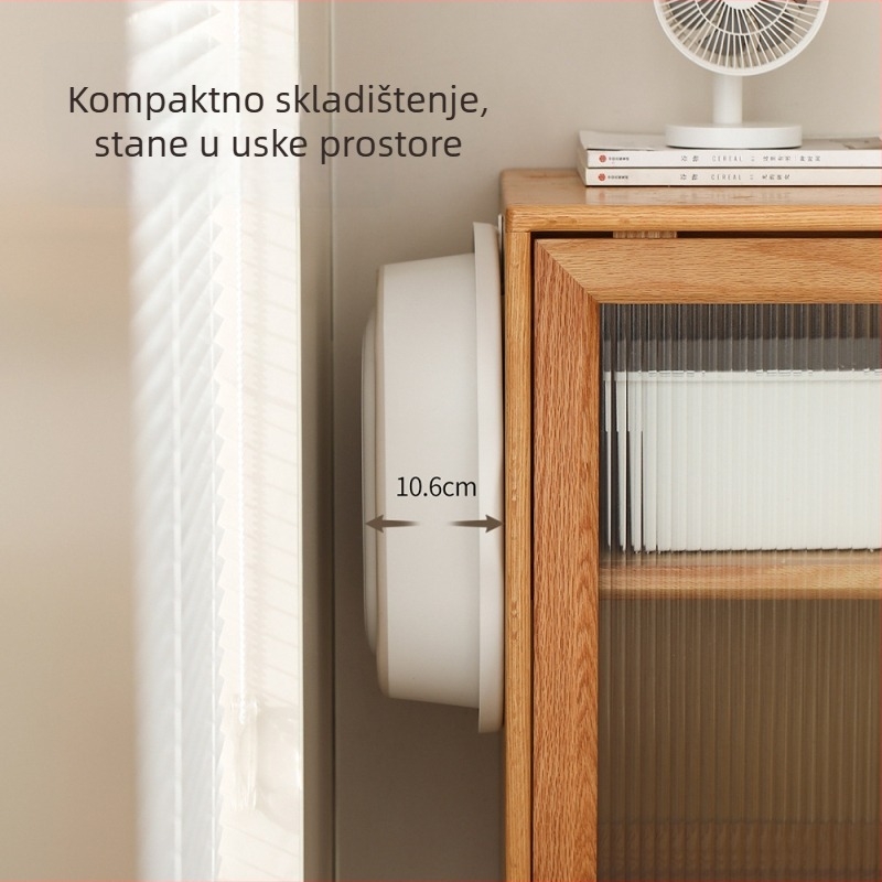 FaSoLa sklopiva kadica za stopala, izolirana i debela, prijenosna s masažnom funkcijom za kućnu upotrebu
