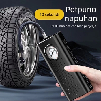 Bežična prijenosna pametna pumpa za gume automobila, SUV-a i bicikala
