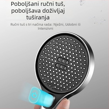 Saomao 2025 novi model bakrenog tuš seta s tlakom – jednostavna ugradnja, tuš glava bez gornje tryske, 3-u-1 za kupaonicu