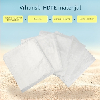 Prozirna plastična vrećica za kupanje beba, jednokratni film za kupanje