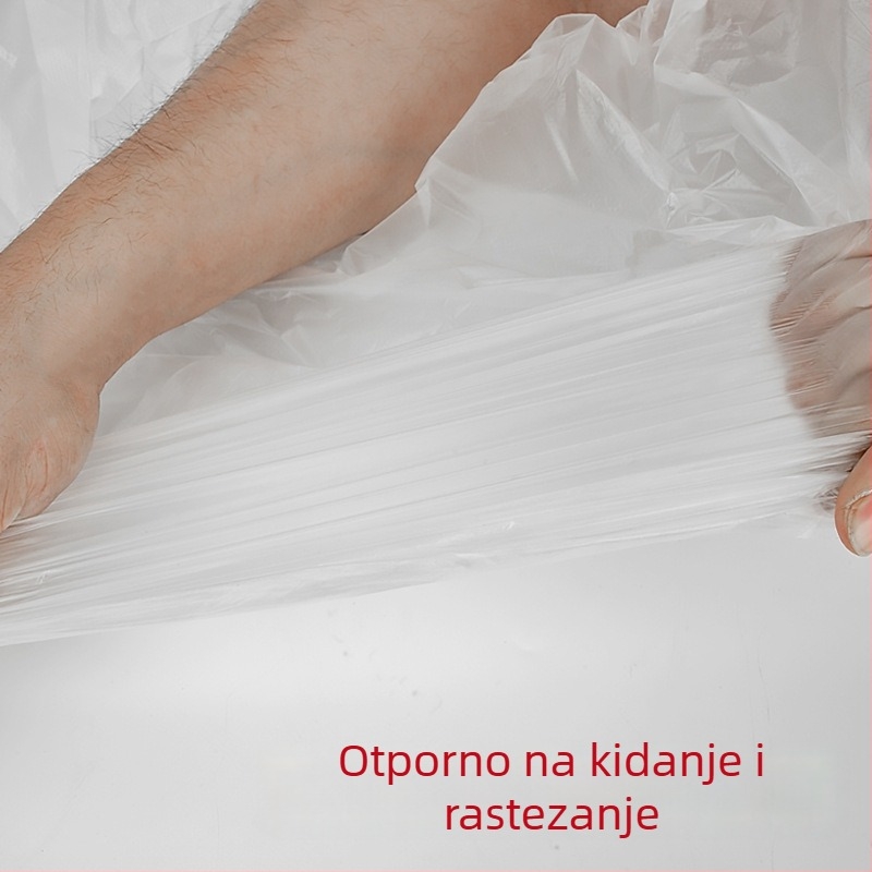 Prozirna plastična vrećica za kupanje beba, jednokratni film za kupanje