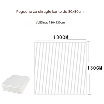 Water Jing vrećica za kupanje za bebe — prozirna, sklopiva, jednokratna plastična vrećica za kupanje