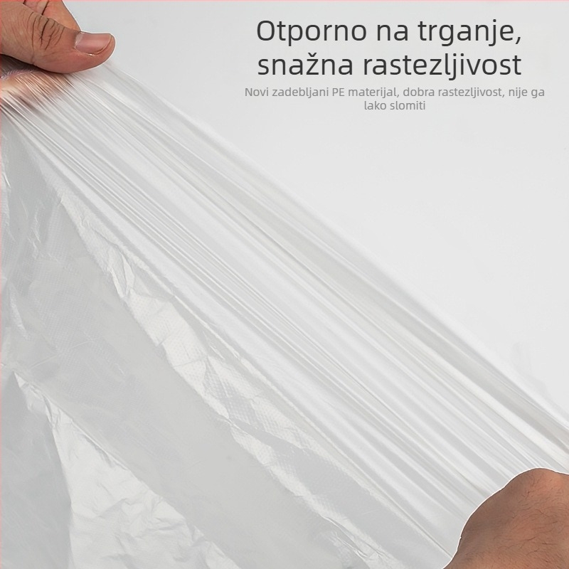 Prozirni jednokratni liner za dječju kadu