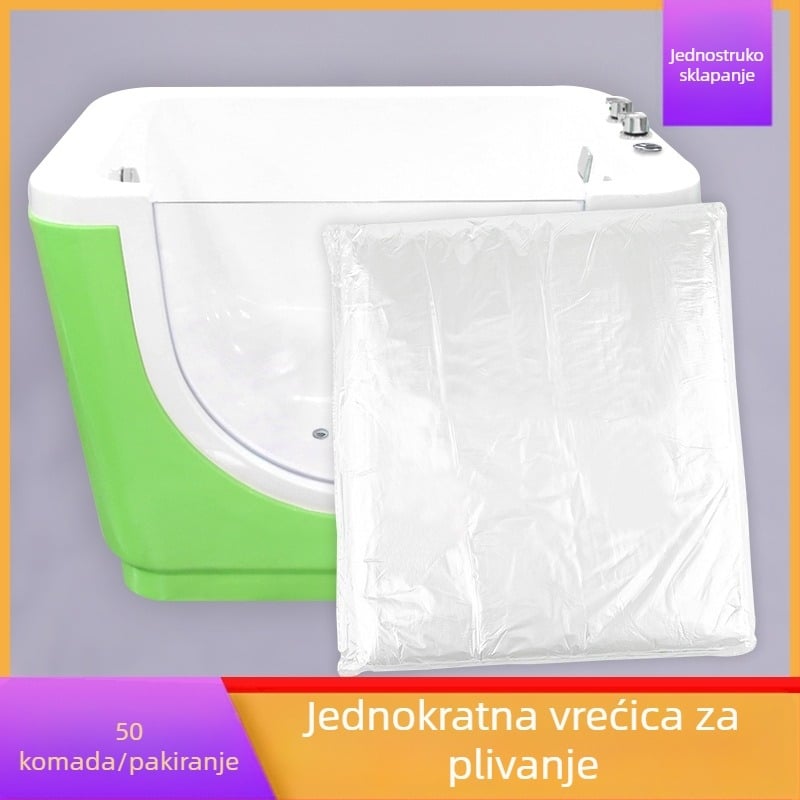 Jednokratna vrećica za kupanje, spa vrećica, vrećica za saunu, za dječji bazen, vrećica za drveni kanta