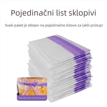 Jednokratna torba za kupanje sa šnurlom, debela torba za kupanje sa šnurlom, poklop za kadu sa šnurlom