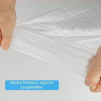 Jednokratna plastična vrećica za kupanje djeteta i spa
