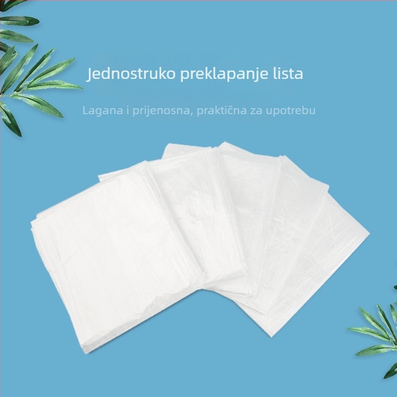 Jednokratna plastična vrećica za kupanje djeteta i spa