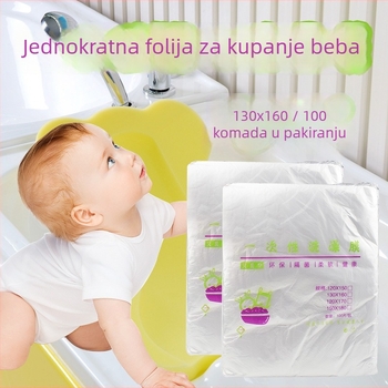 Jednokratni liner za dječju kadu za novorođenčad
