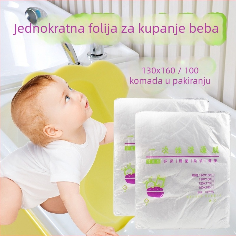 Jednokratni liner za dječju kadu za novorođenčad