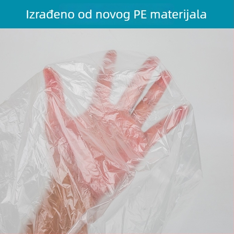Jednokratna vrećica za kadu za dvije osobe, prevelika okrugla plastična vrećica, za hotelsku upotrebu