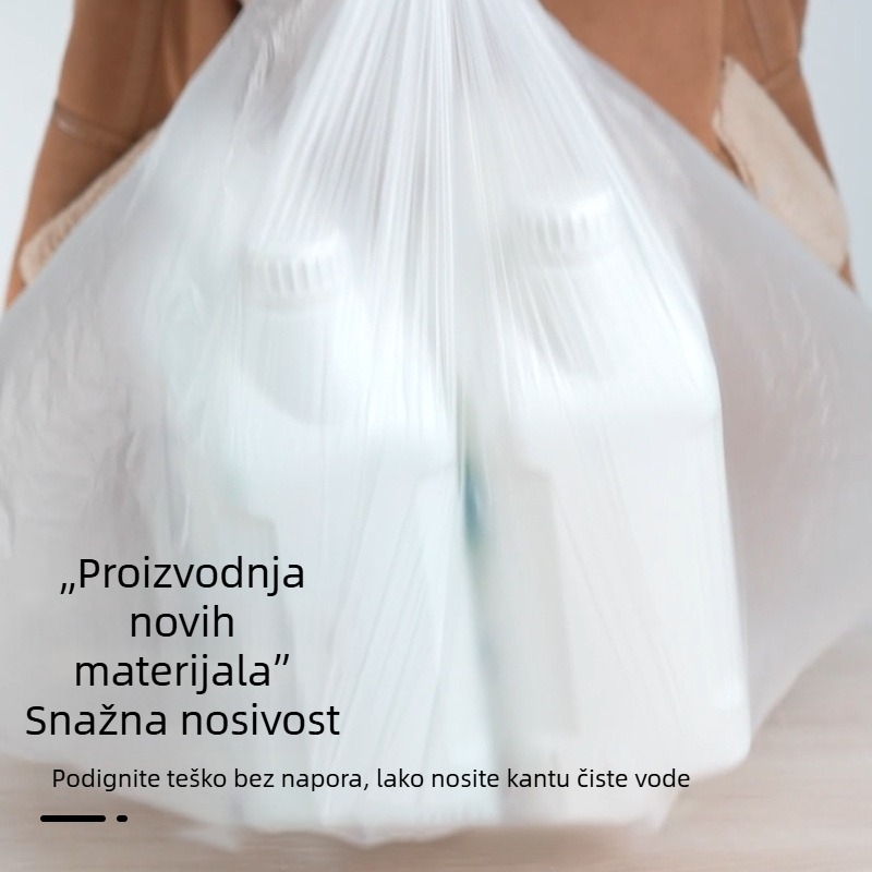 Jednokratna okrugla vrećica za kupanje za djecu, sklopiva plastična kada