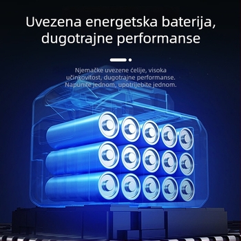 Mini prijenosna pumpa za pneumatike bicikala i automobila s bežičnim punjenjem, ručna, punjiva
