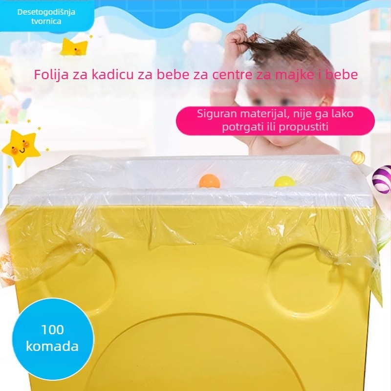 Deblji jednokratni dječji kupaći liner