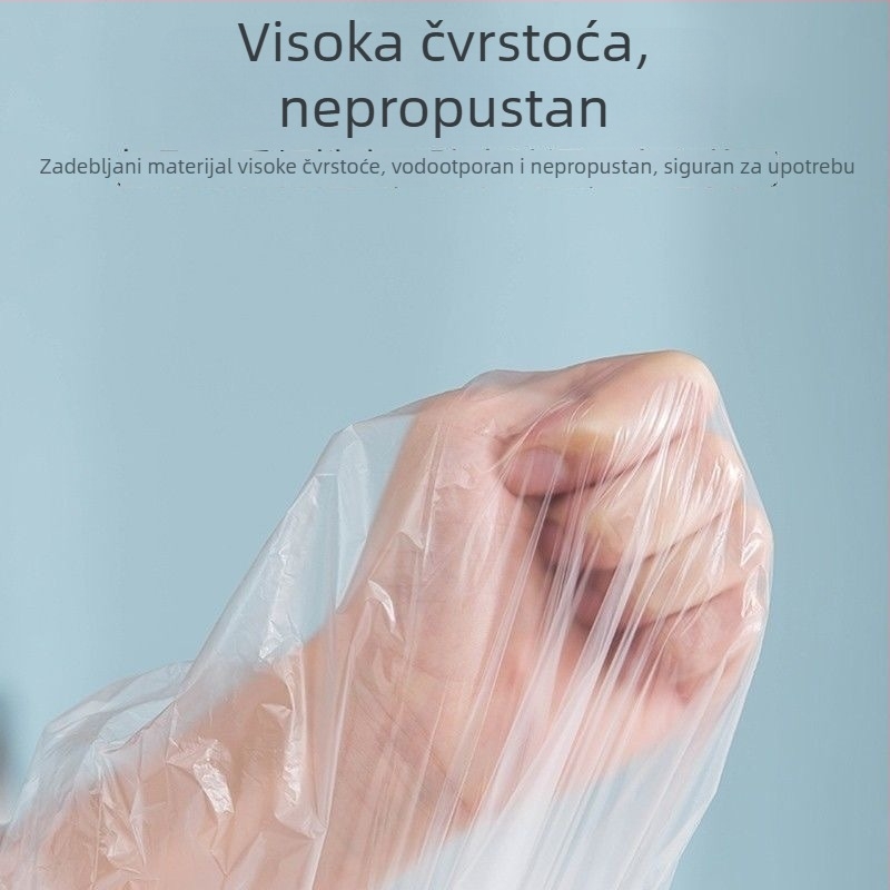 Jednokratni kadu liner, debeli, ekstra velik, za termalne bazene, privatne kade i hotelske dvostruke kade, plastična vrećica za kupanje