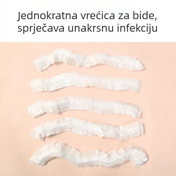 Jednokratna vrećica za sjedeću kadu, ekstra velika, debela, za sjedeću kadu i kupanje stopala, plastična vrećica