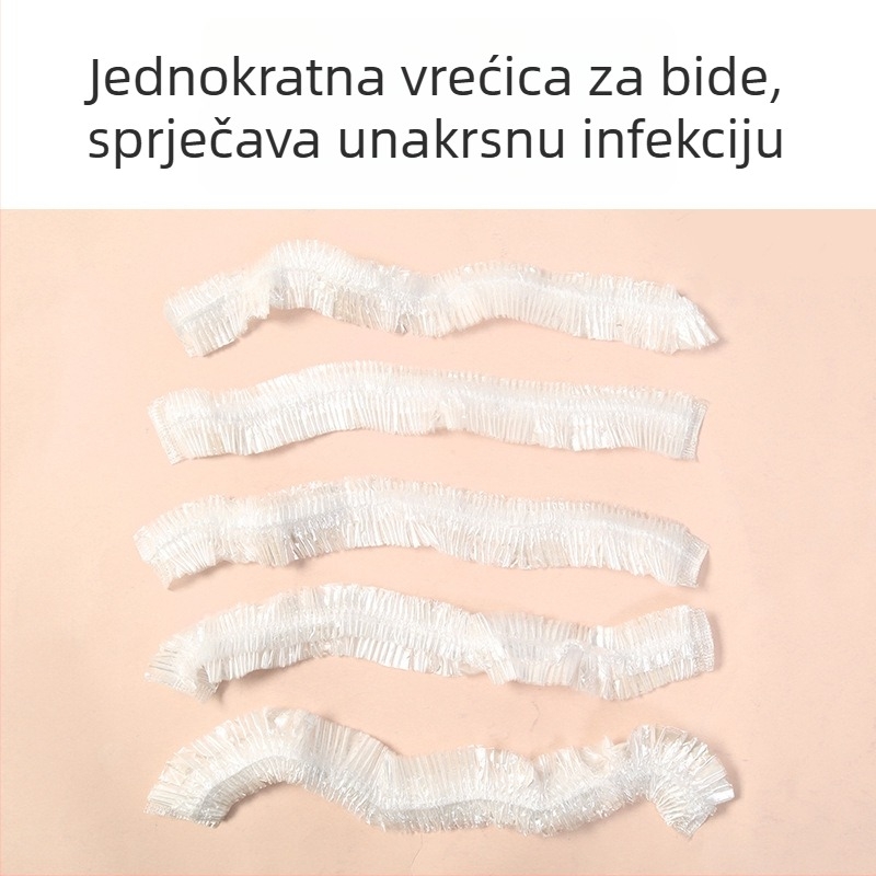 Jednokratna vrećica za sjedeću kadu, ekstra velika, debela, za sjedeću kadu i kupanje stopala, plastična vrećica