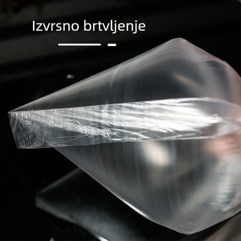 Jednokratna vrećica za kupanje za sklopivi bazen i drveni kantu; ojačani plastični film