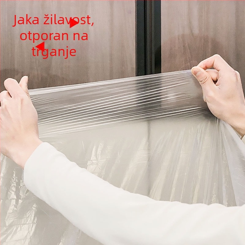 Jednokratna vrećica za kupanje za sklopivi bazen i drveni kantu; ojačani plastični film