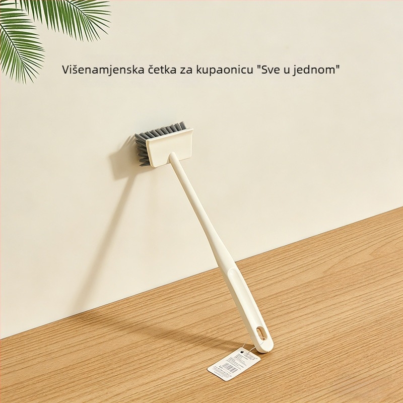 Četka za kupaonicu s tvrdim vlaknima za čišćenje poda, fuge pločica i WC-a