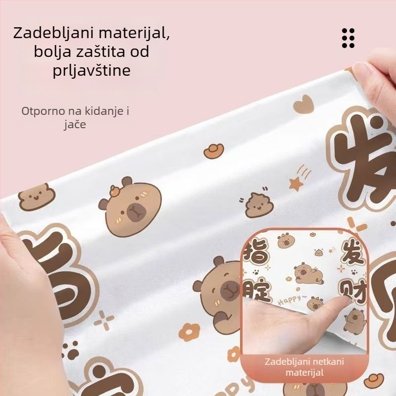 Jednokratna navlaka za sjedište WC-a, potpuno prekrivanje, vodootporna i otporna na prljavštinu, za putovanja