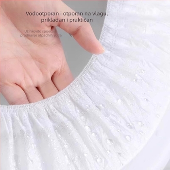 Jednokratna podloga za sjedalo WC-a, pojedinačno pakirana, potpuno prekrivanje, za putovanja