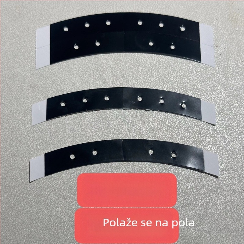 Dvodijelni film za perike – ultra ljepiva adhezivna folija za čipkaste perike, bešavno pričvršćivanje, bio-proteinska formula