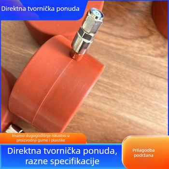Silikonska brtva s šupljim O-prstenom, kružni nadomještajući prsten za ventile i zračne komore