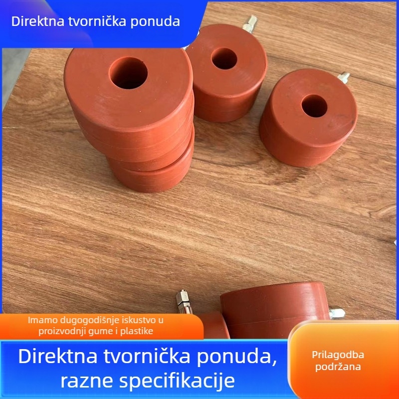 Silikonska brtva s šupljim O-prstenom, kružni nadomještajući prsten za ventile i zračne komore