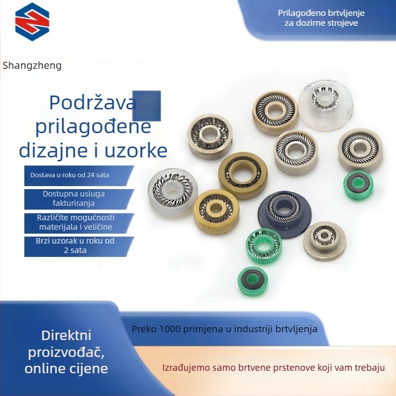 PTFE brtveni prsten za Pan Plug, dozirni ventil i vruće rastopljeno ljepilo, model RVA