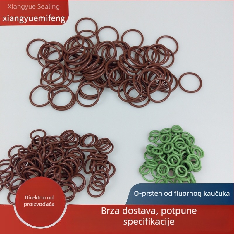 0-tipni brtveni prsten od fluor kaučuka i nitrila, prehrambena kvaliteta, vodootporan silikonasti brtveni prsten, gumeni brtveni prsten, promjer žice 3,5 mm