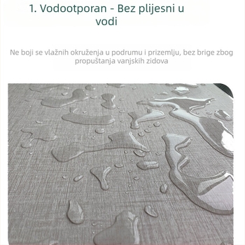 Integrirani zidni panel od vlakna bambusa, vodootporan unutarnji dekor, PVC paneli za strop i zid, ploča za samostalnu ugradnju