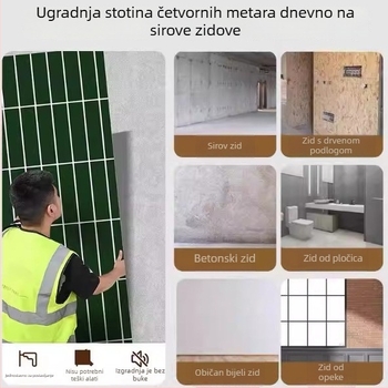 SPC zidni paneli s kristalnim kamenom – otporni na vlagu obloga za kupaonicu