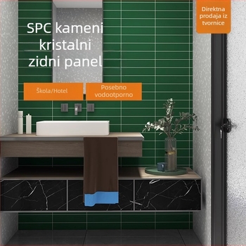 SPC kamenokristalna zidna ploča za renovaciju hotelske kupaonice, vodootporna, bez šavova, vatrootporna
