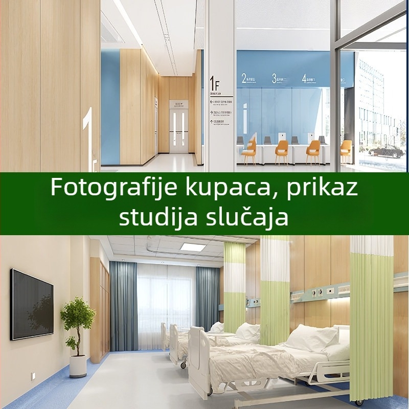 Vatrogasni panel klase A s premazom za čiste prostore, medicinski antibakterijski neorganijski laminirani panel od kalcijeva silikata