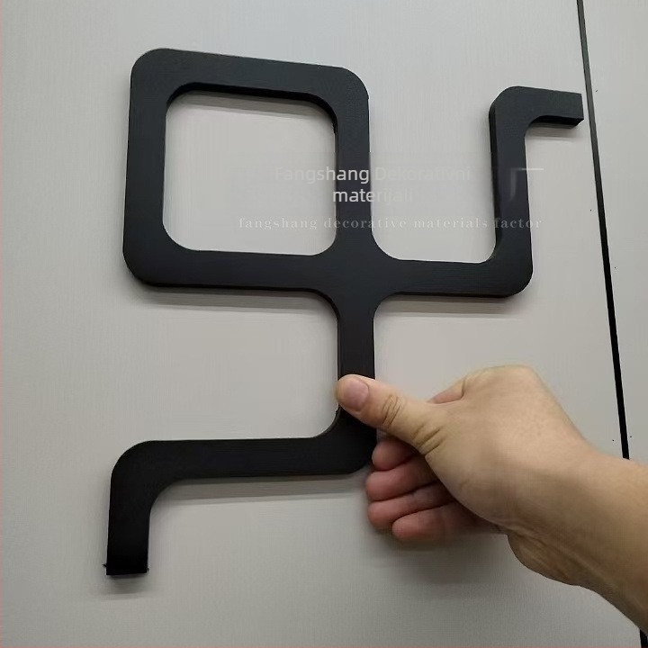 2 cm stropni kutni cvjetni panel, kineski stil, imitacija tvrdog drveta, dnevni boravak, plosnati mrežni panel