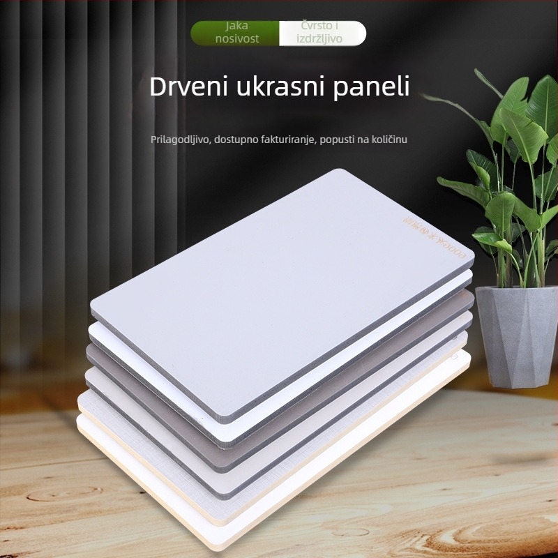 Zidni paneli s furnirom od drveta za hotele i KTV, otporni na koroziju i hrđu, izdržljivi, bez boje, integrirani sustav ugradnje