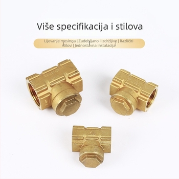 Rifeng bakreni povratni ventil, dijafragmatskog tipa, 1 inč, pravilan protok