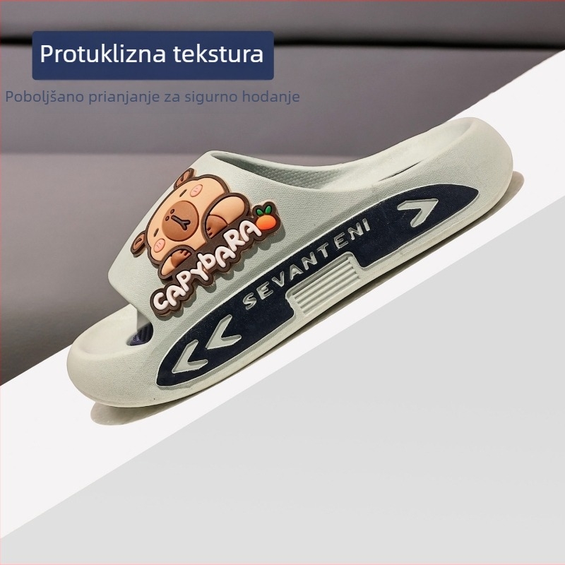 Ljetne sandale s crtanim motivima za roditelje i djecu, meka potplata, protuklizne, za unutarnju i vanjsku upotrebu