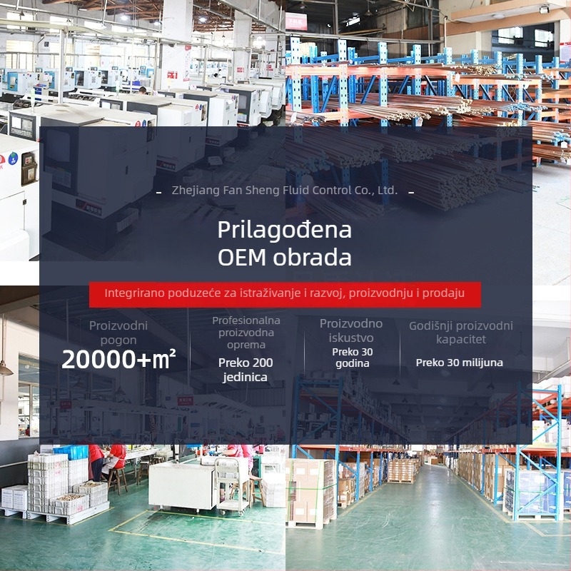 Prilagođeni zavareni bakreni kuglasti ventil s ispuštanjem, NSF/ANSI certifikat