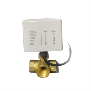 Metalna električna troputna ventila, kuglastog tipa, 220V AC / 12V DC / 24V DC, tri vodila s jednim upravljanjem, električno resetiranje, za vodu